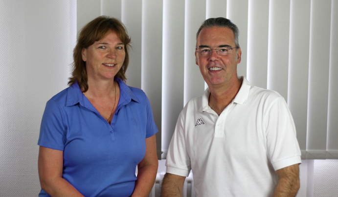 Physiotherapeutin Petra Kemper und Masseur und medizinischer Bademeister Andreas Kemper